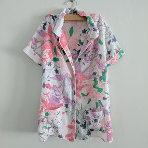 J.Crew - Floral Two Piece Pajama Set